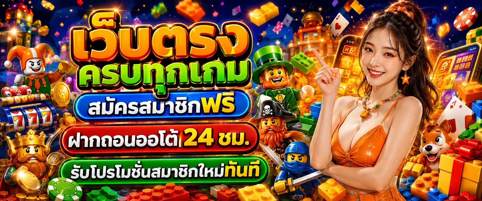 หน้าแรก LEGO678 เว็บตรงสล็อตออนไลน์และคาสิโนครบวงจร